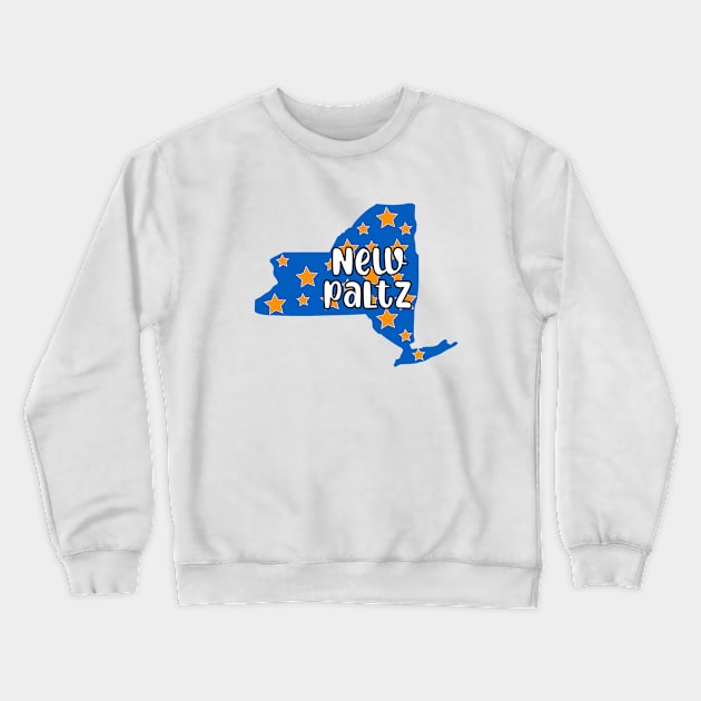 New Paltz Map Crewneck Sweatshirt by lolsammy910